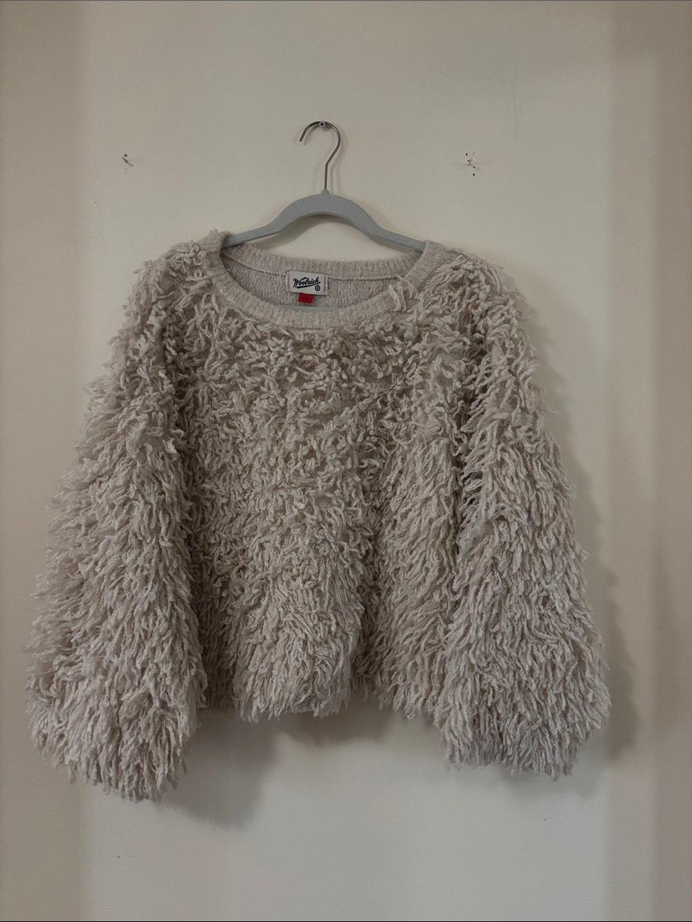Woolrich for Target shaggy sweater